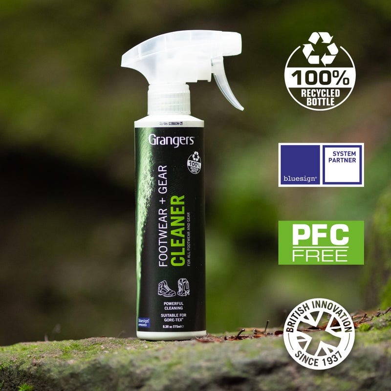 Grangers Shoe and Outdoor Gear Cleaner, Easy to Apply Spray Bottle (275ml) - Image 5
